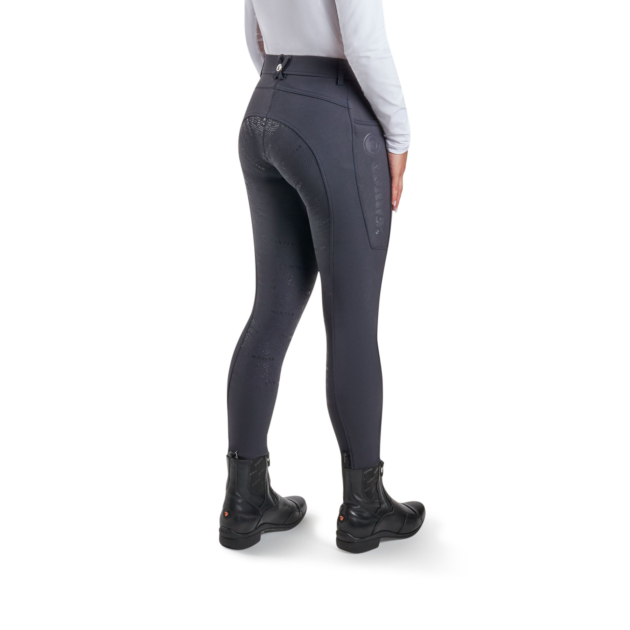 Montar Angela Yati Normal Waist Breeches - Full Grip, Navy