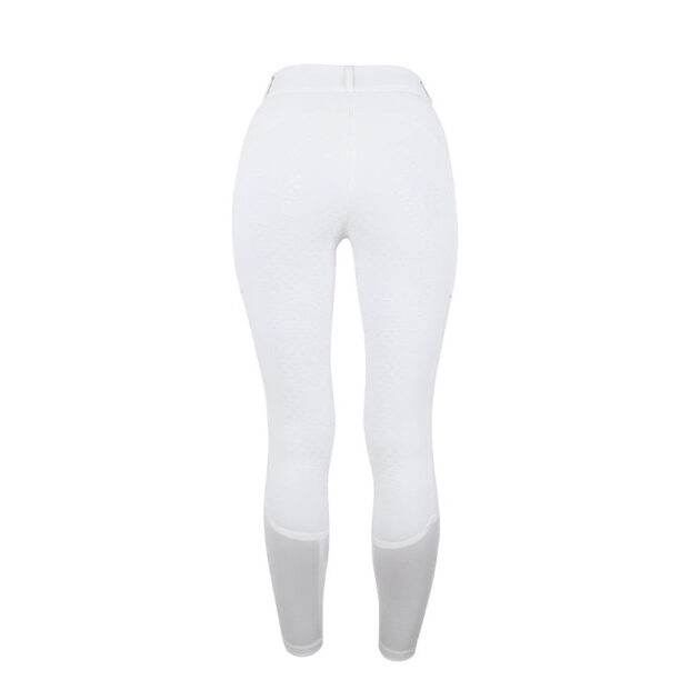 Equestrian Stockholm Riding Breeches Dressage Full Seat, Elite White - Image 2