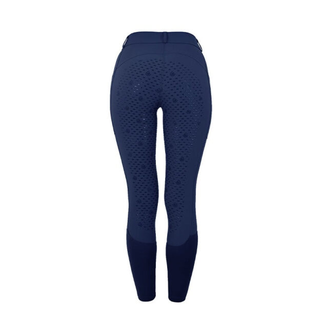 Equestrian Stockholm Riding Breeches Dressage Full Seat, Elite Navy - Image 2