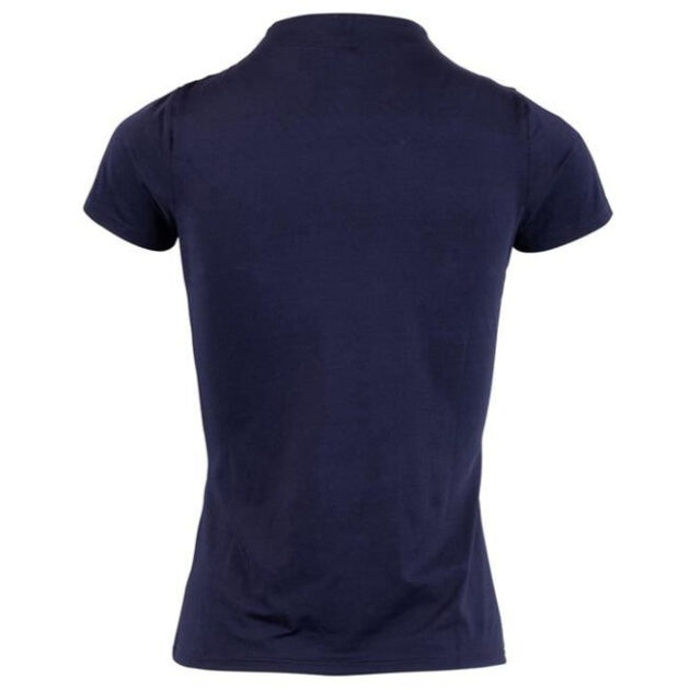 Montar Everly Basic Crystal Logo Polo, Navy - Image 2