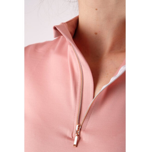 Montar Everly Rosegold Long Sleeve Training Shirt, Pale Pink - Image 3