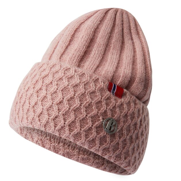 B Vertigo Rudy Knitted Hat, Old Rose