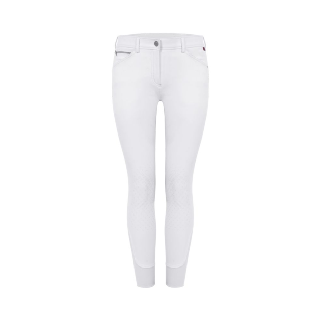 Cavallo CALIMA Full Grip, Mid Rise Breeches, White - Image 10