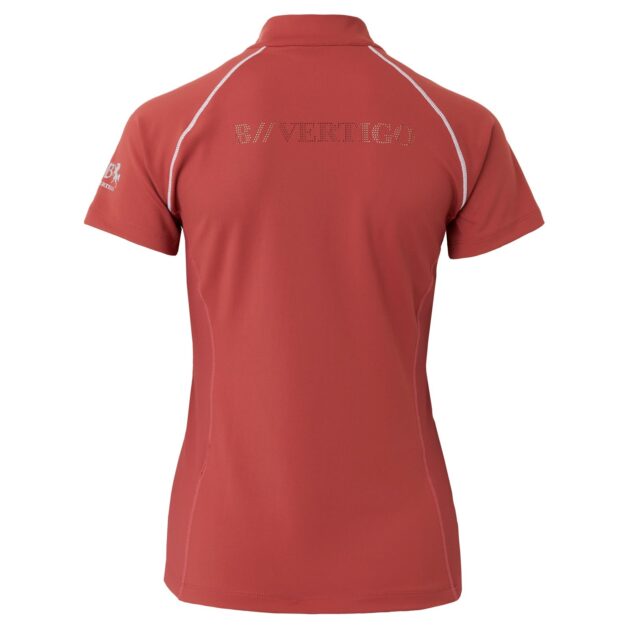 B Vertigo Adara Cool Tech Training Shirt, Mineral Red - Image 2